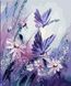 Алмазная мозаика Лиловый рассвет (GL77874) Диамантовые ручки (GU_189075, На подрамнике) — фото комплектации набора