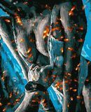 Картины по номерам Огненная страсть (ART-B-4440) Artissimo 40 х 50 см фото интернет-магазина Raskraski.com.ua