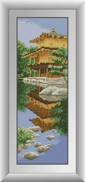 Картина мозаїка Пагода Dream Art (DA-30956) 15 x 43 см фото інтернет-магазину Raskraski.com.ua