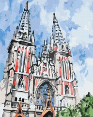 Раскраски по номерам Костёл Святого Николая © Мазнева Марина (BS53358) (Без коробки)