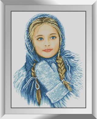 Набір алмазної мозаїки Зимова красуня Dream Art (DA-31456) 45 x 58 см фото інтернет-магазину Raskraski.com.ua