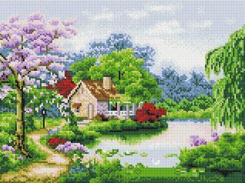 Мозаїка алмазна Весна прийшла ColorArt (CLR-ST439) 30 х 40 см фото інтернет-магазину Raskraski.com.ua