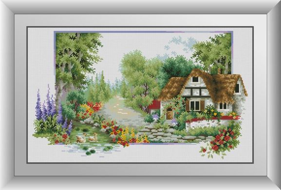 Картина зі страз Літня стежка Dream Art (DA-31056) 35 x 58 см фото інтернет-магазину Raskraski.com.ua