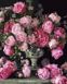 Рисование по номерам Розовый букет в вазе (NIK-N627) — фото комплектации набора