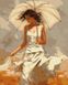Картина по номерам Девушка с зонтиком ©art_selena_ua (KH8365) Идейка — фото комплектации набора