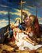 Картина зі страз Тіло Ісуса знято з хреста ТМ Алмазна мозаіка (DM-456) — фото комплектації набору