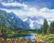 Картина по номерам Альпийское совершенство (KH2288) Идейка — фото комплектации набора