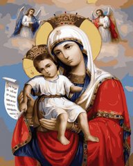 Картина по номерам Икона Божией Матери "Достойно есть" (NIK-N600) фото интернет-магазина Raskraski.com.ua