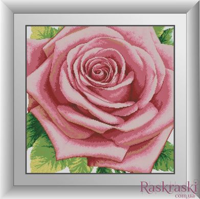 Алмазная техника Розовая роза Dream Art (DA-30360, Без подрамника) фото интернет-магазина Raskraski.com.ua