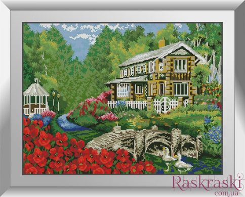 Набор алмазная мозаика Загородный дом Dream Art (DA-31074, Без подрамника) фото интернет-магазина Raskraski.com.ua