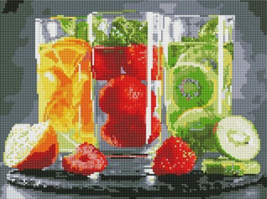 Набор алмазной вышивки Коктейли ColorArt (CLR-PST486, На подрамнике) 30 х 40 см фото интернет-магазина Raskraski.com.ua