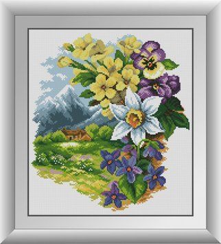 Набор алмазной мозаики Весна Dream Art (DA-30683, Без подрамника) 36 х 41 см фото интернет-магазина Raskraski.com.ua