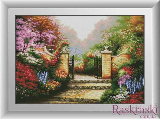 Алмазная живопись Цветущий сад Dream Art (DA-30875, Без подрамника) фото интернет-магазина Raskraski.com.ua