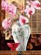 Холст для рисования Восточные орхидеи (VK011) Babylon — фото комплектации набора
