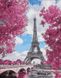Картина за номерами Магнолія в Парижі (PGX29271) Brushme Premium — фото комплектації набору