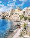 Раскраска по номерам Красивая Греция (BRM37903) — фото комплектации набора