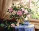 Картина за номерами Натюрморт з трояндами та чорницею (BRM3701) — фото комплектації набору
