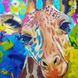 Картина из страз Необычный жираф (ME25986) Диамантовые ручки (GU_189244, На подрамнике) — фото комплектации набора