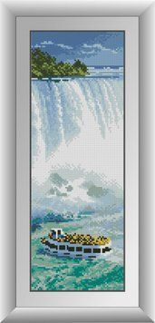 Алмазна вишивка Ніагарський водоспад Dream Art (DA-30666) 15 х 42 см фото інтернет-магазину Raskraski.com.ua