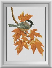 Набір алмазна вишивка Пташка осінь Dream Art (DA-30826) фото інтернет-магазину Raskraski.com.ua