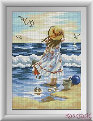 Алмазная живопись На берегу моря Dream Art (DA-30615, Без подрамника) фото интернет-магазина Raskraski.com.ua