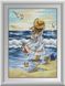 Алмазна мозаїка На березі моря Dream Art (DA-30615) — фото комплектації набору