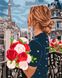 Картина по номерам Девушка с розами (KH4707) Идейка — фото комплектации набора