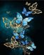 Алмазна мозаїка Чарівні метелики My Art (MRT-TN1098) — фото комплектації набору