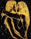 Раскраска по номерам Золото любви (BRM34619) — фото комплектации набора