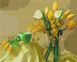 Картина по цифрам Жовті тюльпани (BSM-B9245) — фото комплектації набору