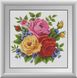 Картина з страз Троянди з незабудками Dream Art (DA-30702) — фото комплектації набору