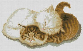Алмазна картина Кошенята (33 х 54 см) Dream Art (DA-31561) 33 х 54 см фото інтернет-магазину Raskraski.com.ua