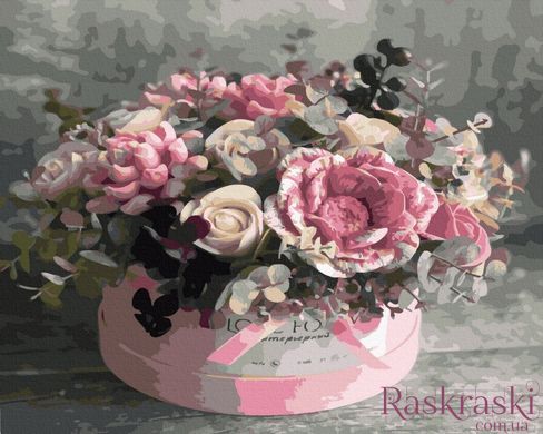 Картина по номерам Розовое ассорти (BRM42147) фото интернет-магазина Raskraski.com.ua