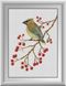 Алмазна мозаїка Пташка зима Dream Art (DA-30827) — фото комплектації набору