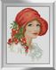 Алмазна мозаїка Червоний капелюшок Dream Art (DA-31327) — фото комплектації набору