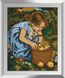 Картина алмазна вишивка Збирачка яблук Dream Art (DA-31427) — фото комплектації набору
