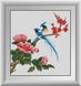 Картина из страз Райские птицы Dream Art (DA-30877, Без подрамника) — фото комплектации набора