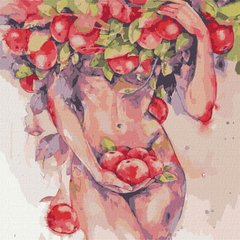 Картина по номерам Яблочный соблазн ©lesya_nedzelska_art (KHO4989) Идейка (Без коробки)