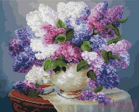 Алмазна картина Весняний бузок (GZS1079) Rainbow Art (Без коробки) фото інтернет-магазину Raskraski.com.ua