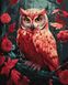 Картина по номерам Красочная совушка с красками металлик extra ©art_selena_ua (KH6579) Идейка — фото комплектации набора