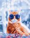 Картина за номерами Стильний кіт (BRM26237) — фото комплектації набору