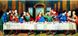 Алмазна живопис Таємна вечеря ColorArt (CLR-PSD1000) — фото комплектації набору