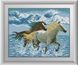 Набір алмазна мозаїка Ті, що біжать по хвилях коні (повна зашивання, квадратні камені) Dream Art (DA-30243) — фото комплектації набору