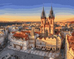 Картина за номерами Панорама на Прагу (BK-GX36125) (Без коробки)