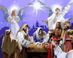 Картина по номерам Рождество Христово (VP995) Babylon фото интернет-магазина Raskraski.com.ua