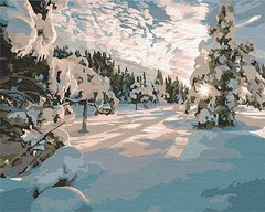 Картина за номерами Зимовий ранок (10586-AC) ArtCraft (Без коробки)