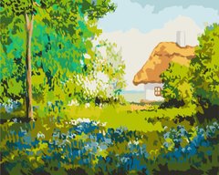 Раскраска для взрослых Лето в деревне (BS53150) (Без коробки)