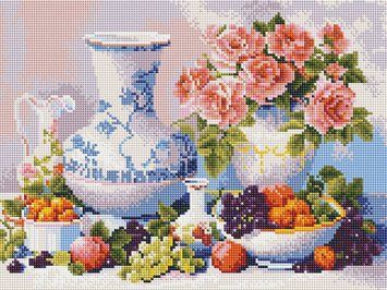 Алмазна картина Натюрморт ColorArt (CLR-ST412) 30 х 40 см фото інтернет-магазину Raskraski.com.ua