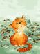 Картина по номерам Кот с рыбками (ATE0003) НикиТошка (Без коробки)