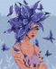 Раскраски по номерам Мысли-бабочки ©lien_illustration (KH2585) Идейка — фото комплектации набора